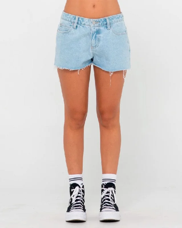 Malta Low Rise Denim Short