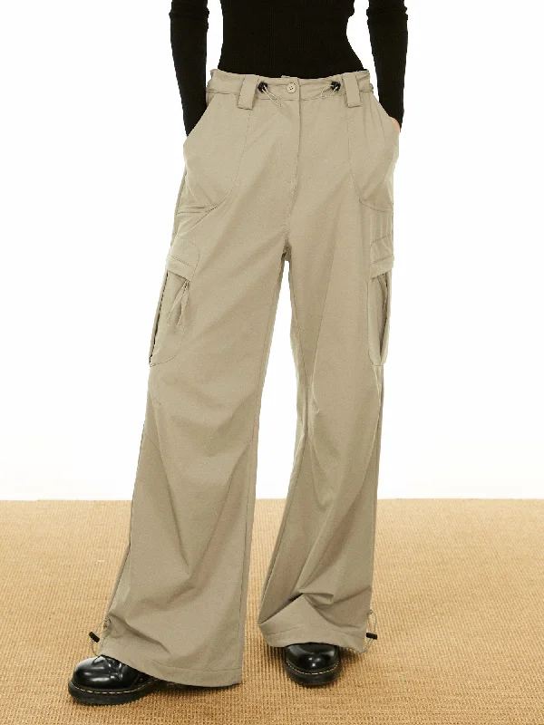 BerryBetty - Iconic Image Pockets Cargo Pants