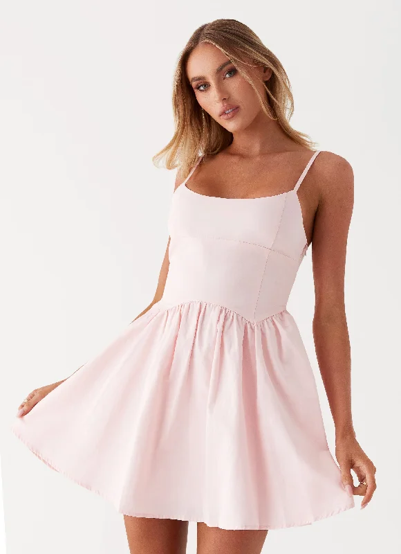 Tesoro Mio Mini Dress - Pink