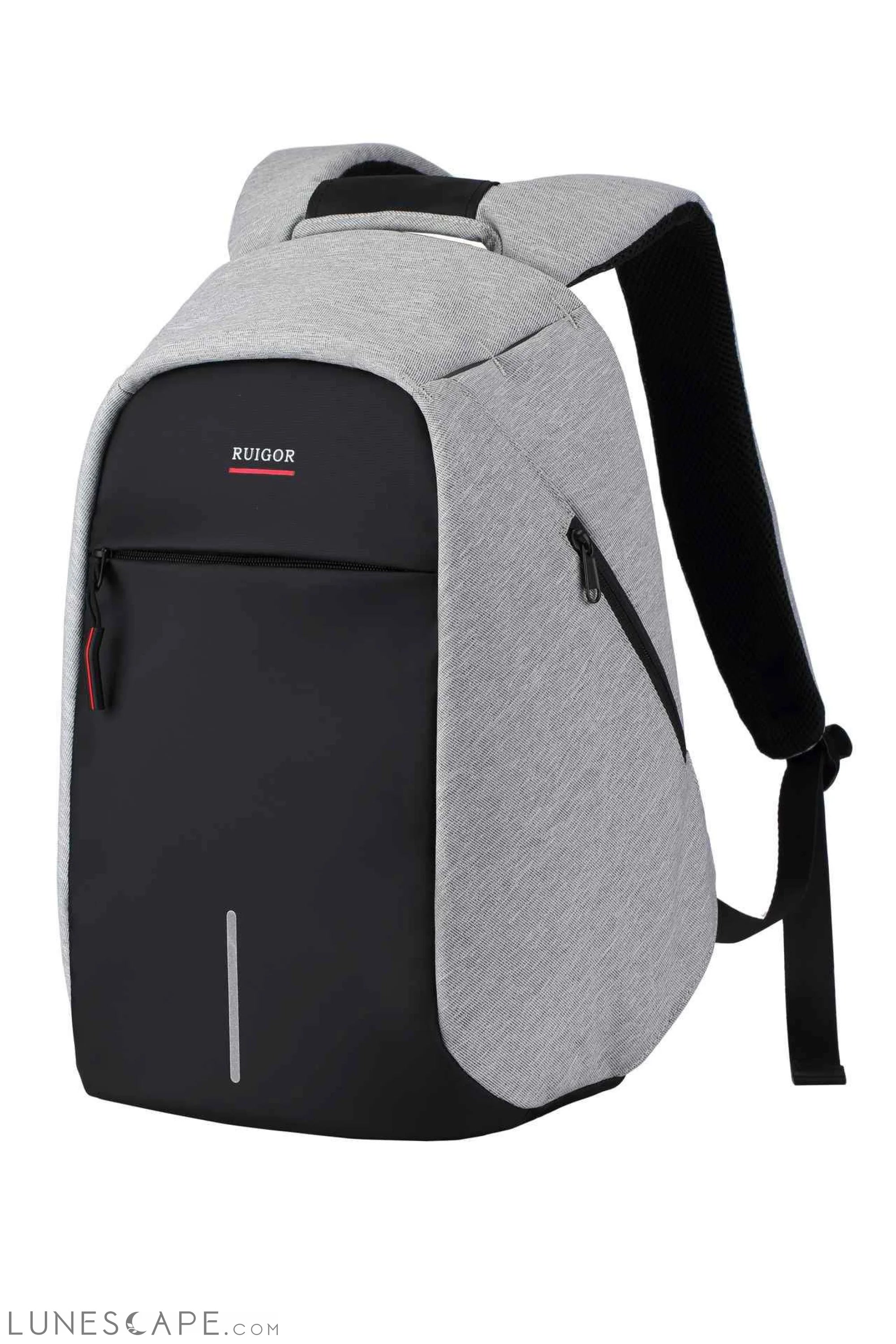 Anti-Theft Laptop Backpack (Grey/Black) - RUIGOR