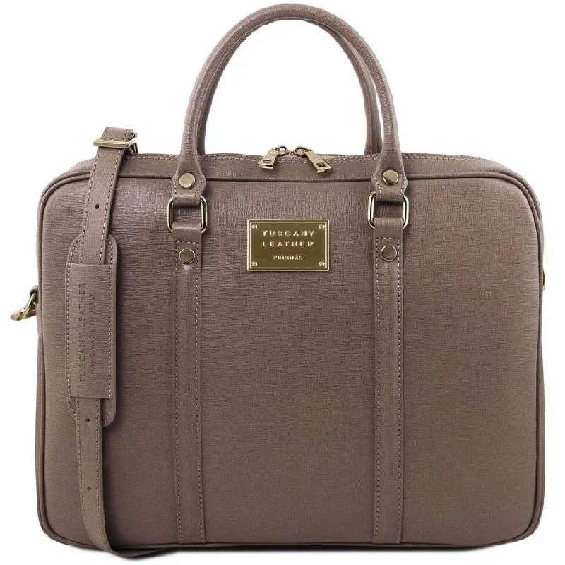 Prato Ladies Leather Laptop Case