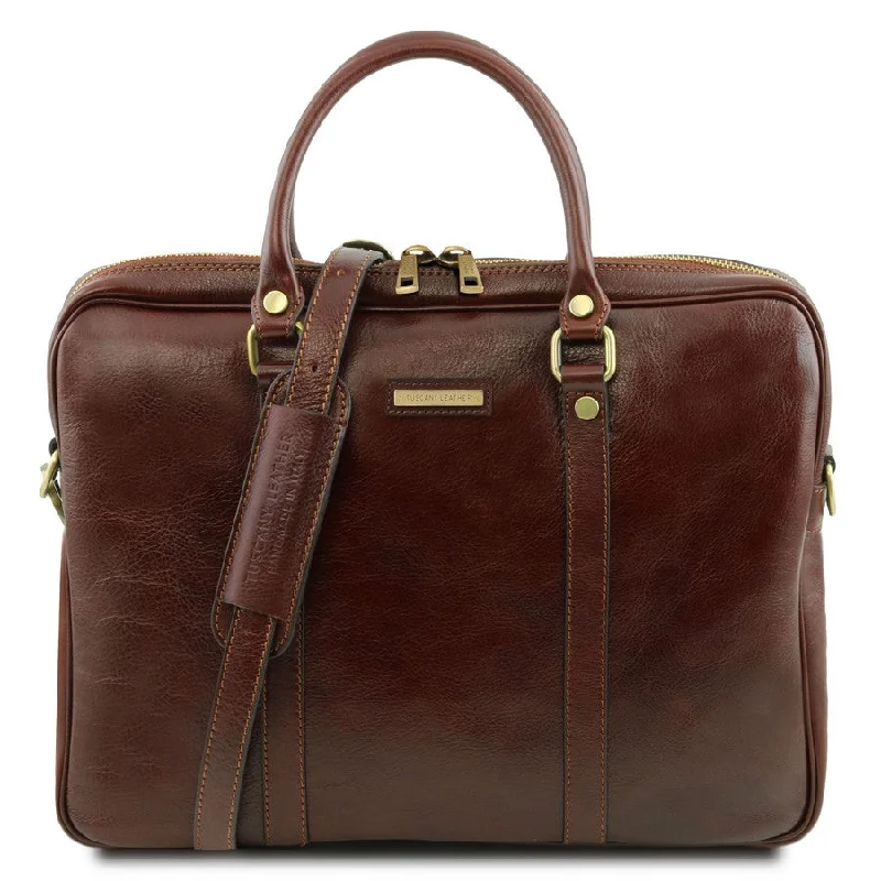 Prato Laptop Case Leather