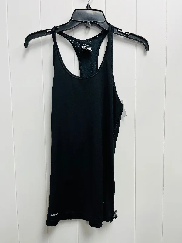 Black Athletic Tank Top Nike Apparel, Size 0