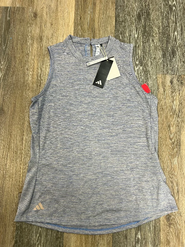 Blue Athletic Tank Top Adidas, Size M