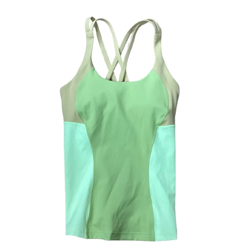 Green Athletic Tank Top Lululemon, Size S