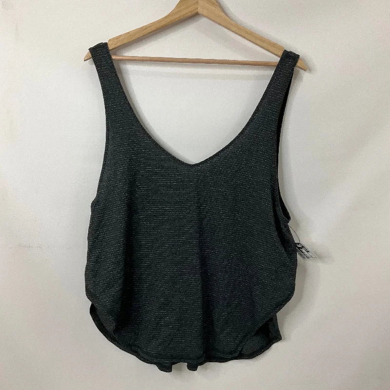 Grey Athletic Tank Top Lululemon, Size 4