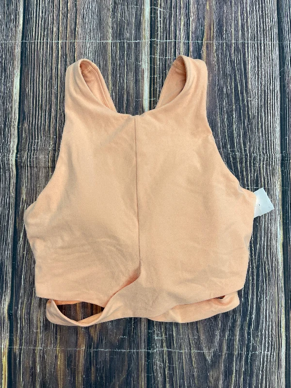 Orange Athletic Tank Top Athleta, Size S