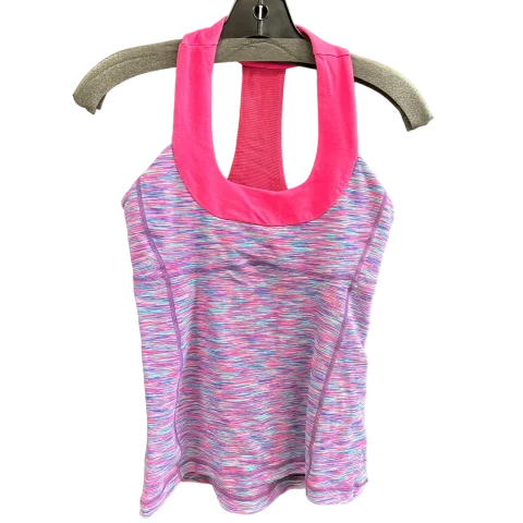 Pink & Purple Athletic Tank Top Lululemon, Size 6