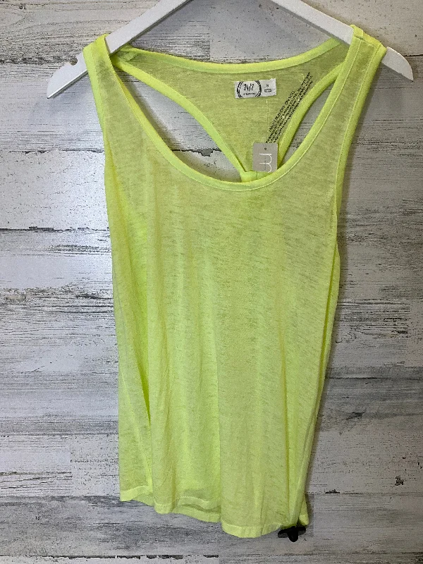 Yellow Athletic Tank Top Maurices, Size S