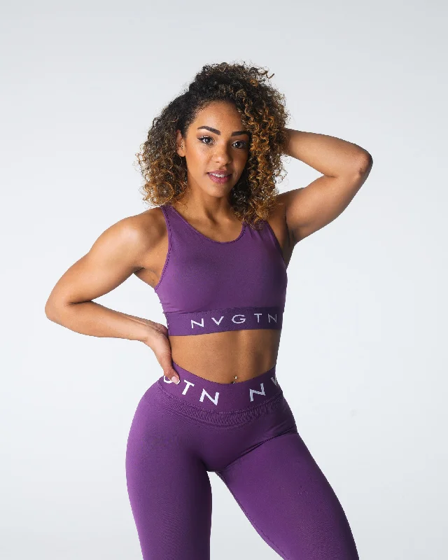 Amethyst Trilogy Sport Seamless Bra