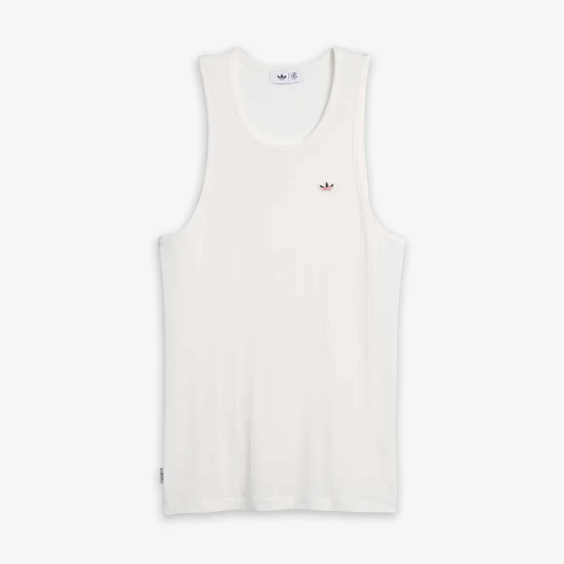 ADIDAS ORIGINALS | CLOT RIB TANK BY EDISON CHEN { CORE WHITE