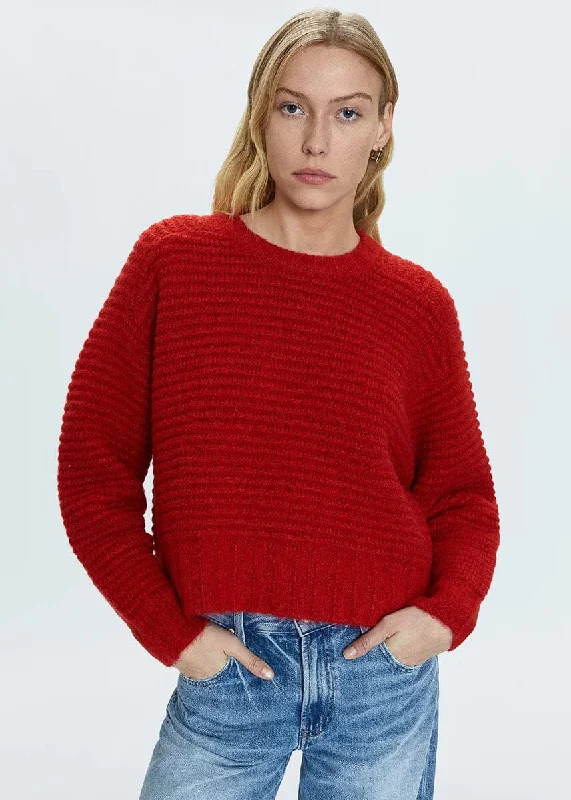 Adina Every Day Sweater - Rouge