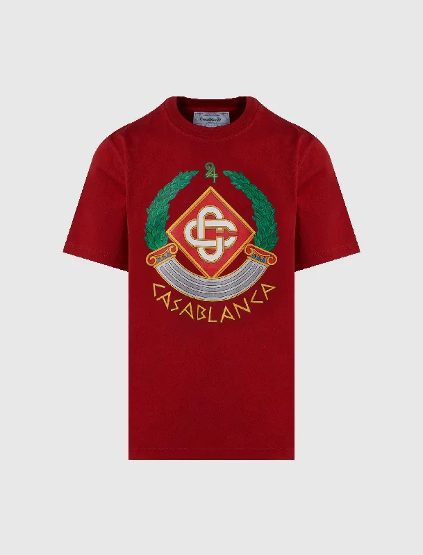 CREST PRINTED TEE