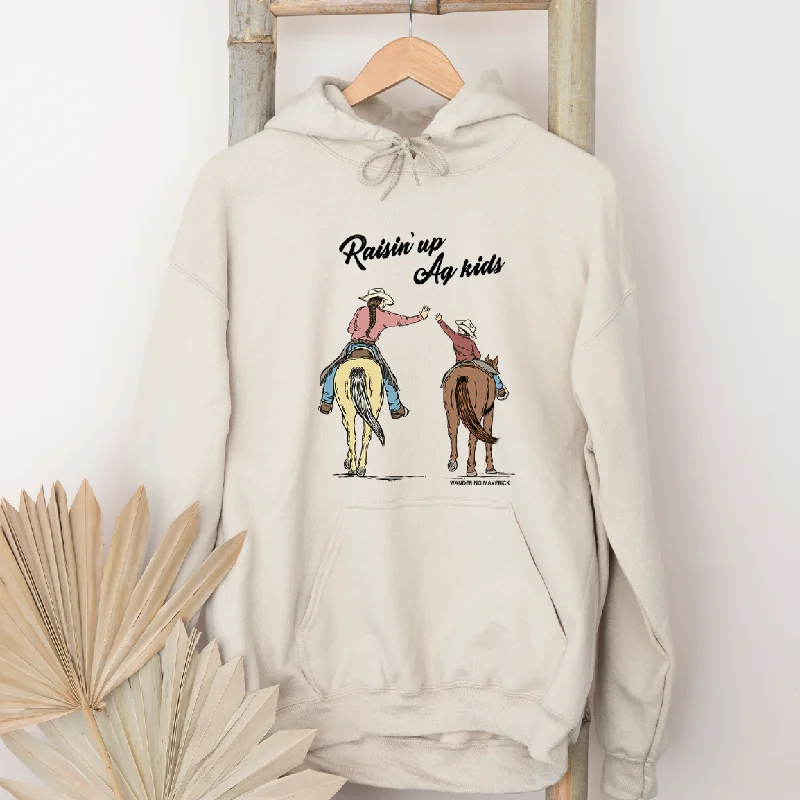 Raisin Up Ag Kids Horse Hoodie (S-3XL) Unisex - Multiple Colors!