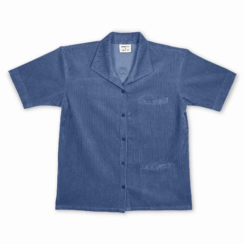 SUPERKICKS | CORDUROY SHIRT { ESTATE BLUE