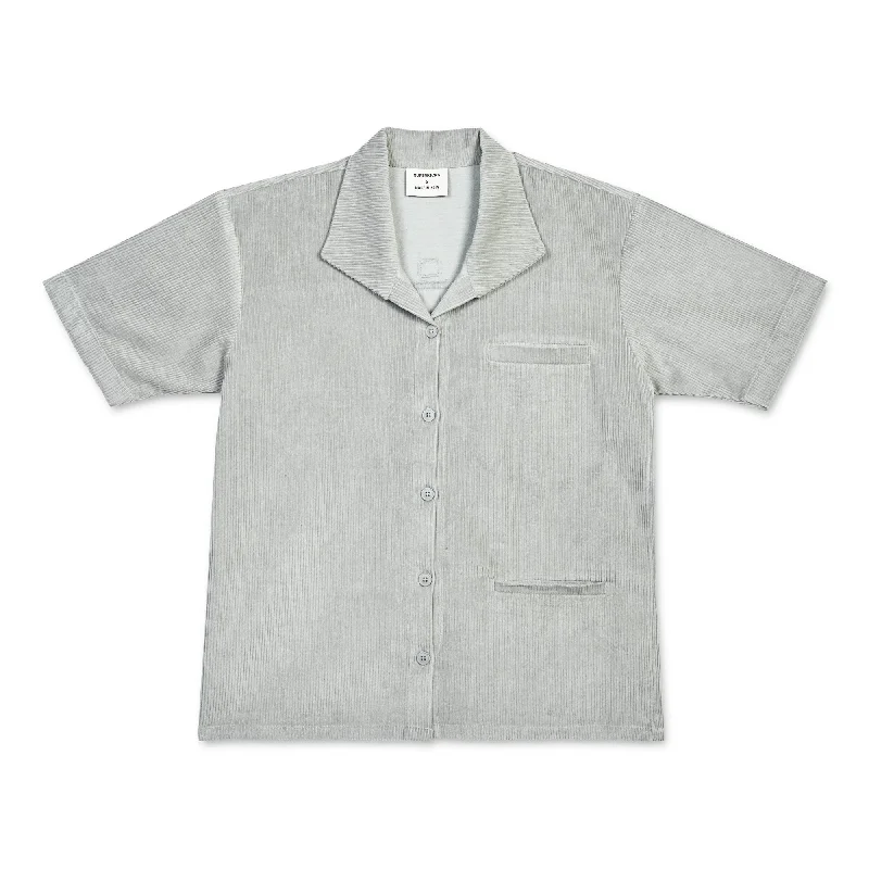 SUPERKICKS | CORDUROY SHIRT { SLATE GREY