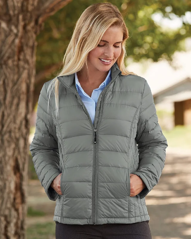 Weatherproof Womens 32 Degrees Packable Down Jacket 15600W, XL, Classic Navy